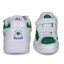 Picture of Kids School Shoes - White/Green (Optional)
