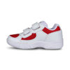 Picture of Kids School Shoes-White/Red (Optional)